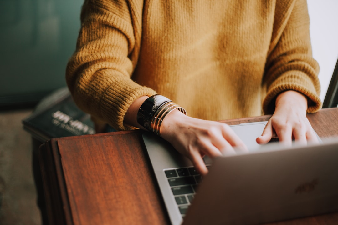 Person learning new skills online to pivot their career in the age of AI