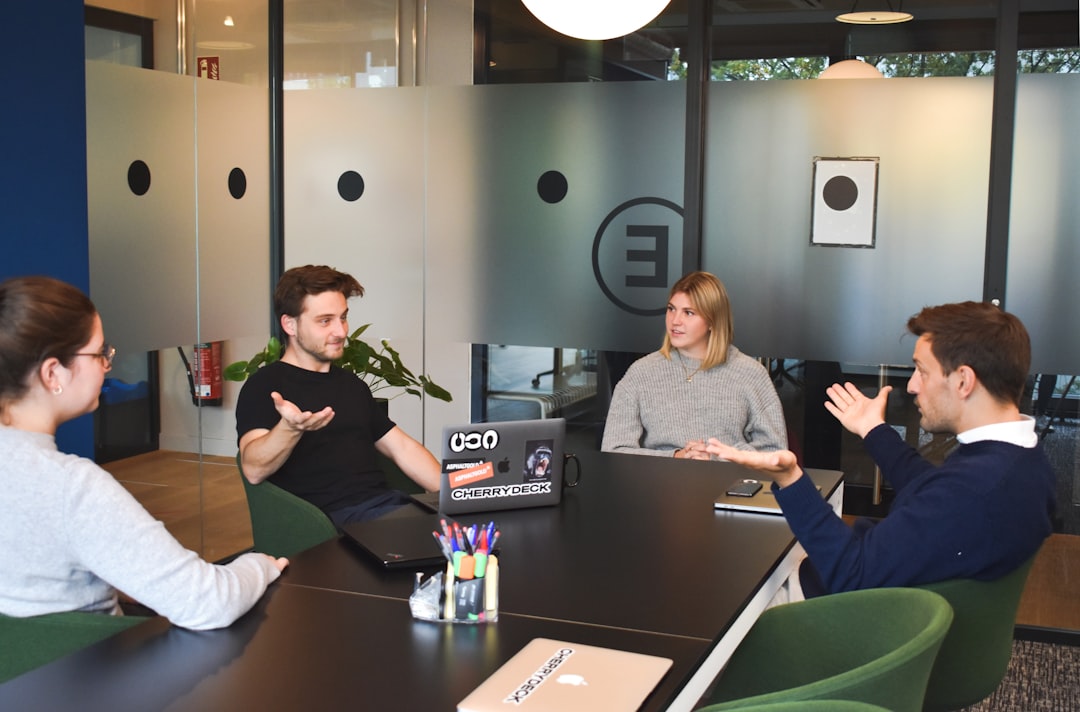 Team discussing AI tools and future proof career strategies in a meeting