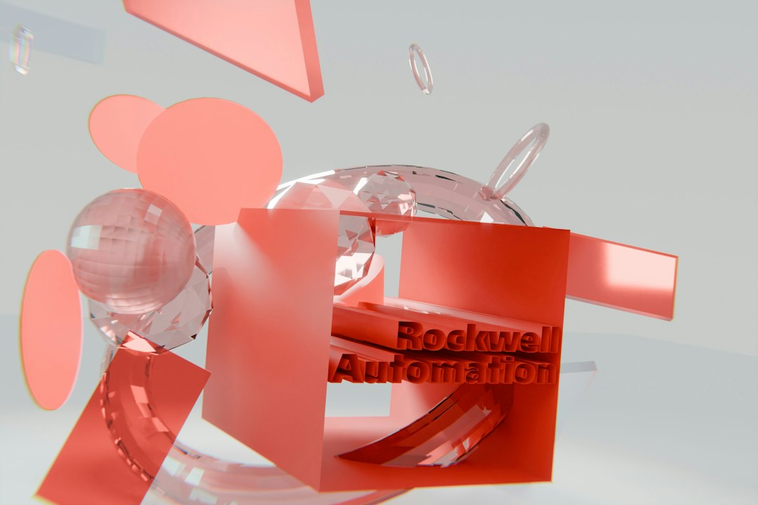 Concept of AI automation in financial services with digital icons