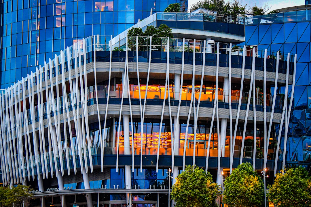 Australian startup founders collaborating in a modern coworking tech hub