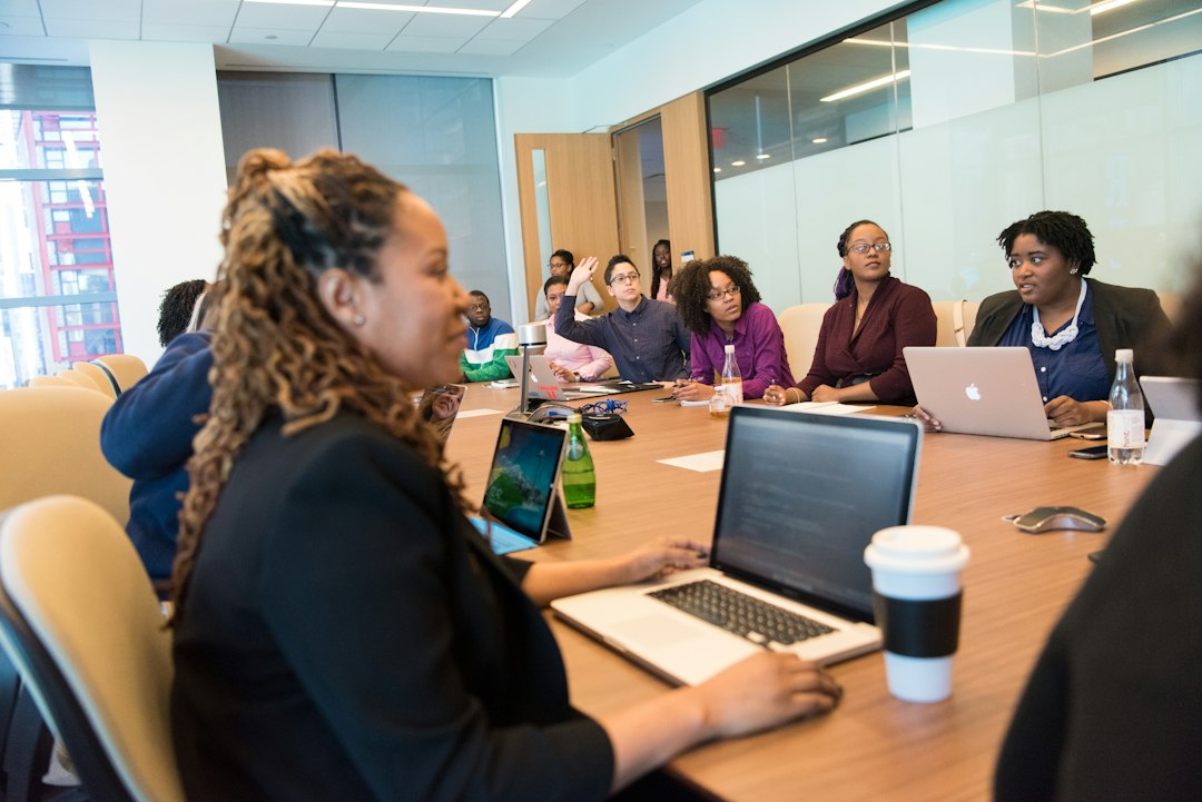 Executives discussing AI governance and risk in a boardroom