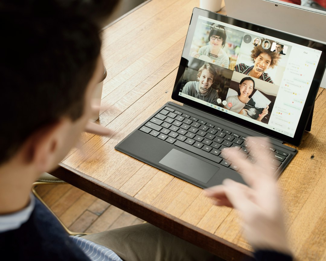 Remote team collaborating on digital marketing projects