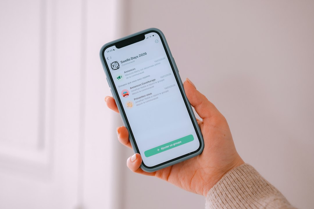 AI chatbot interface on a smartphone representing business messaging automation