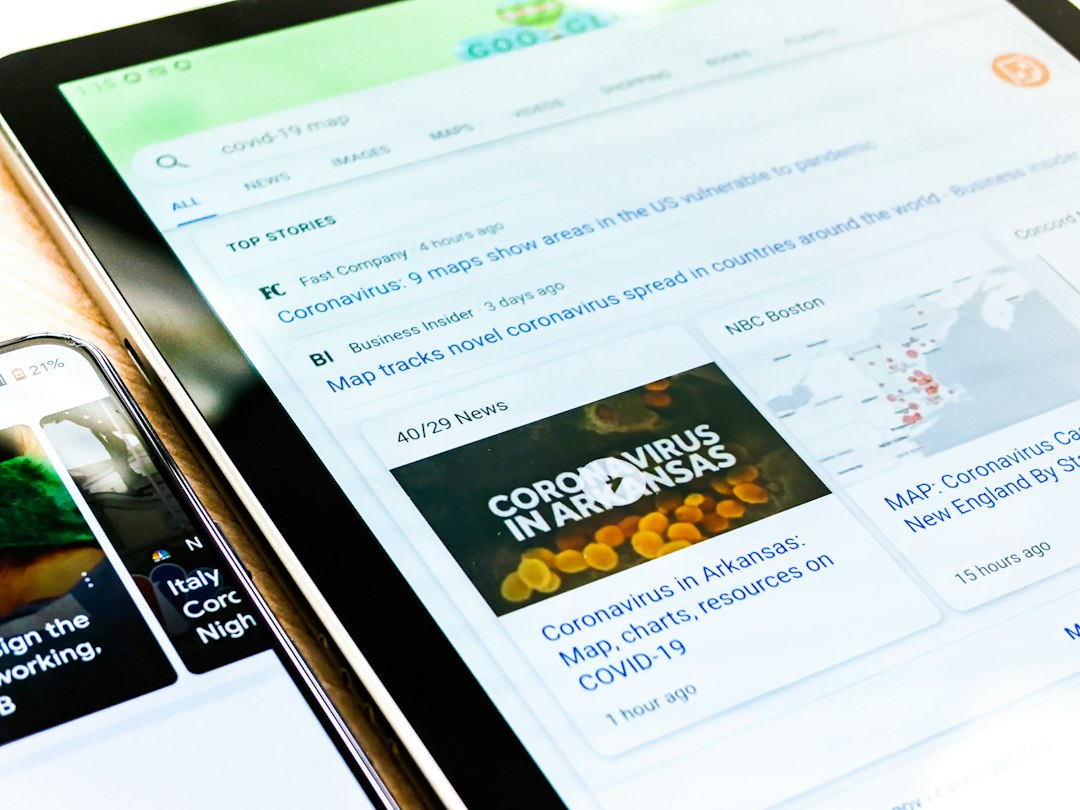 Digital marketing channels and analytics dashboard on a laptop