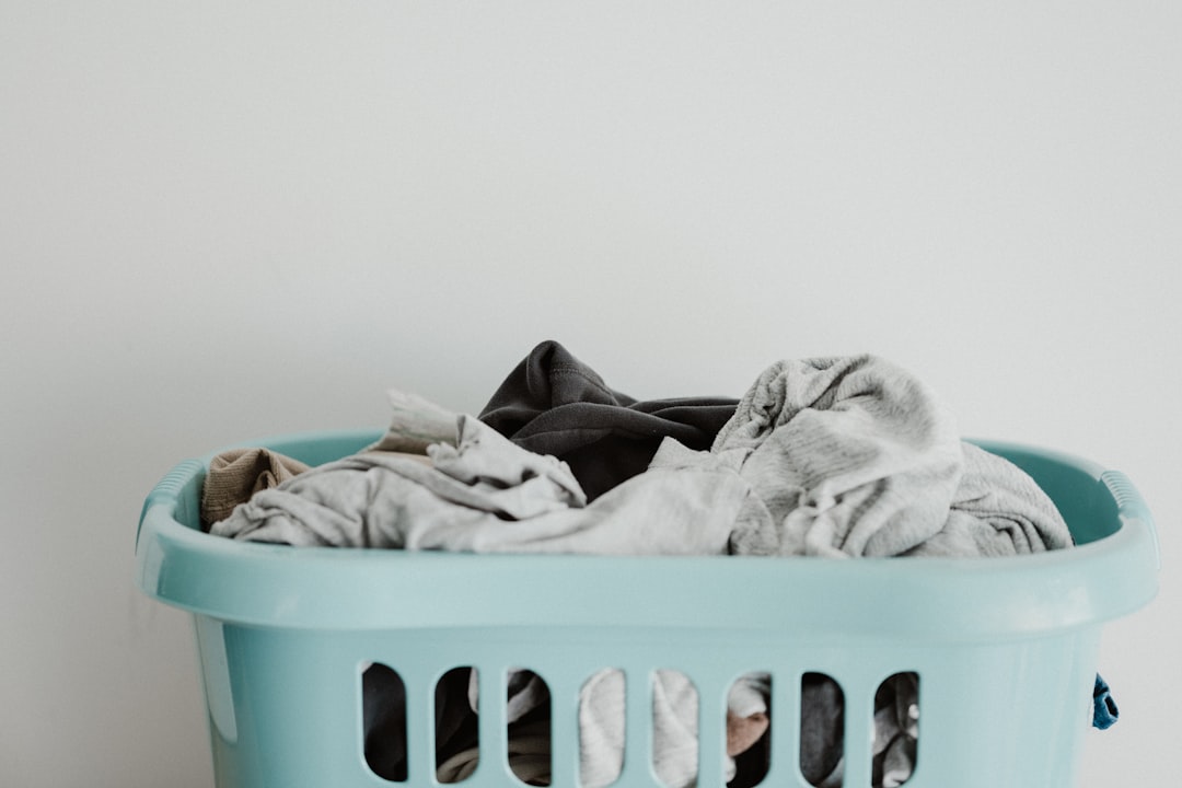 Before and after example of a professionally cleaned garment at a dry cleaner